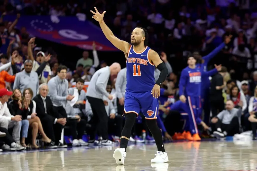 Jalen Brunson of the New York Knicks